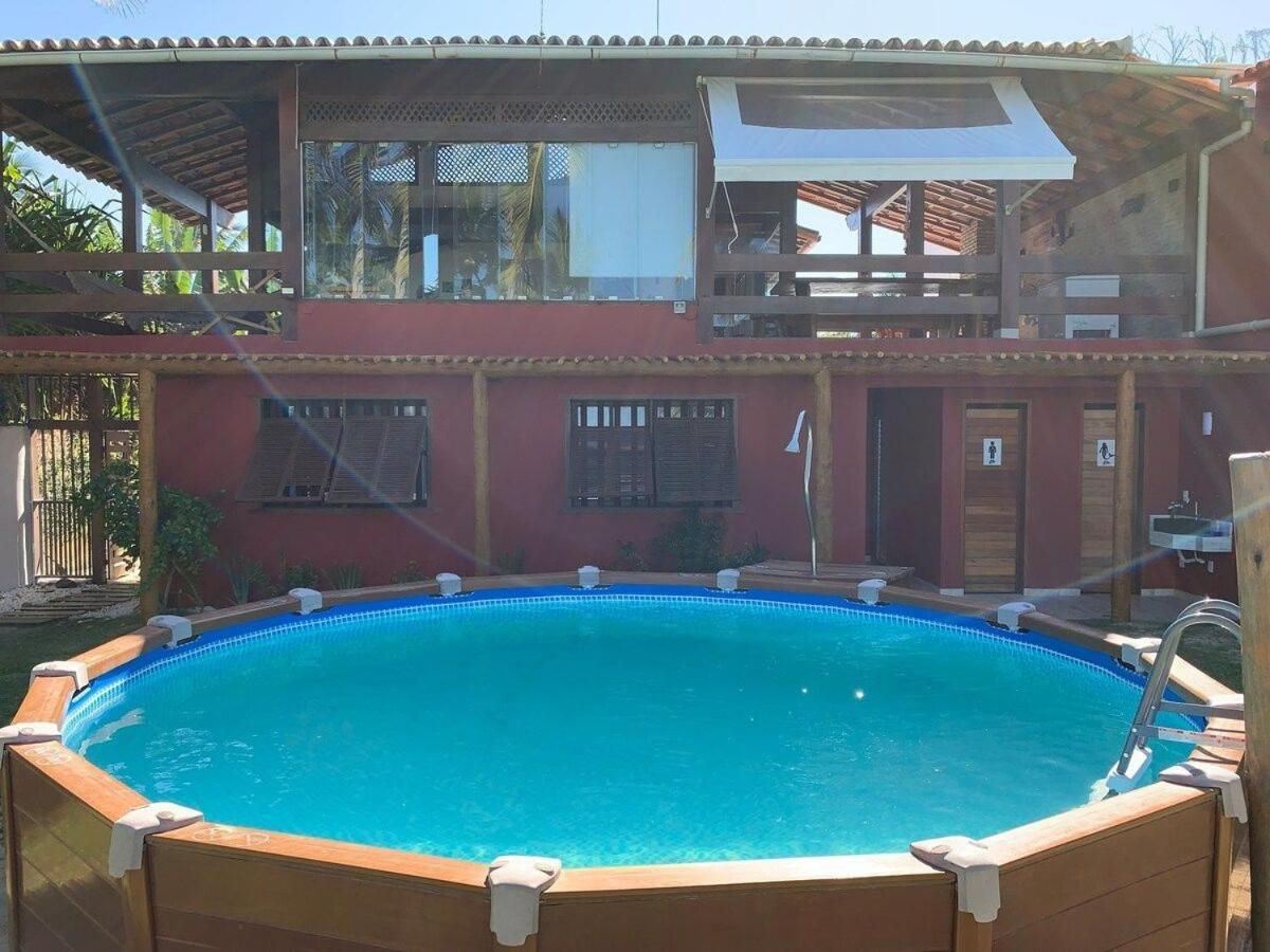 Casa De Frente Para A Praia - Arraial D' Ajuda Порто Сегуро Екстериор снимка