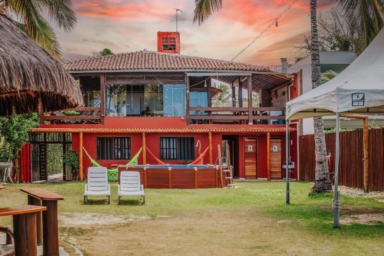 Casa De Frente Para A Praia - Arraial D' Ajuda Порто Сегуро Екстериор снимка