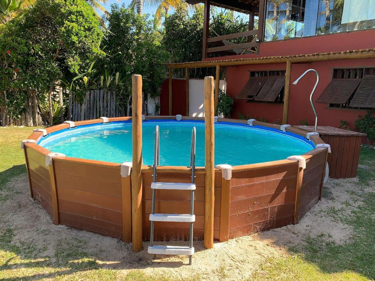 Casa De Frente Para A Praia - Arraial D' Ajuda Порто Сегуро Екстериор снимка