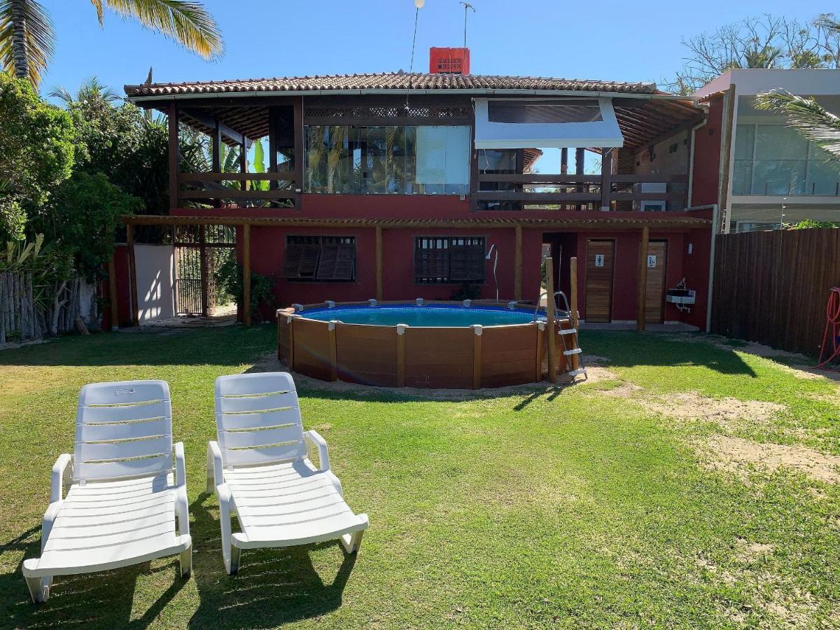 Casa De Frente Para A Praia - Arraial D' Ajuda Порто Сегуро Екстериор снимка