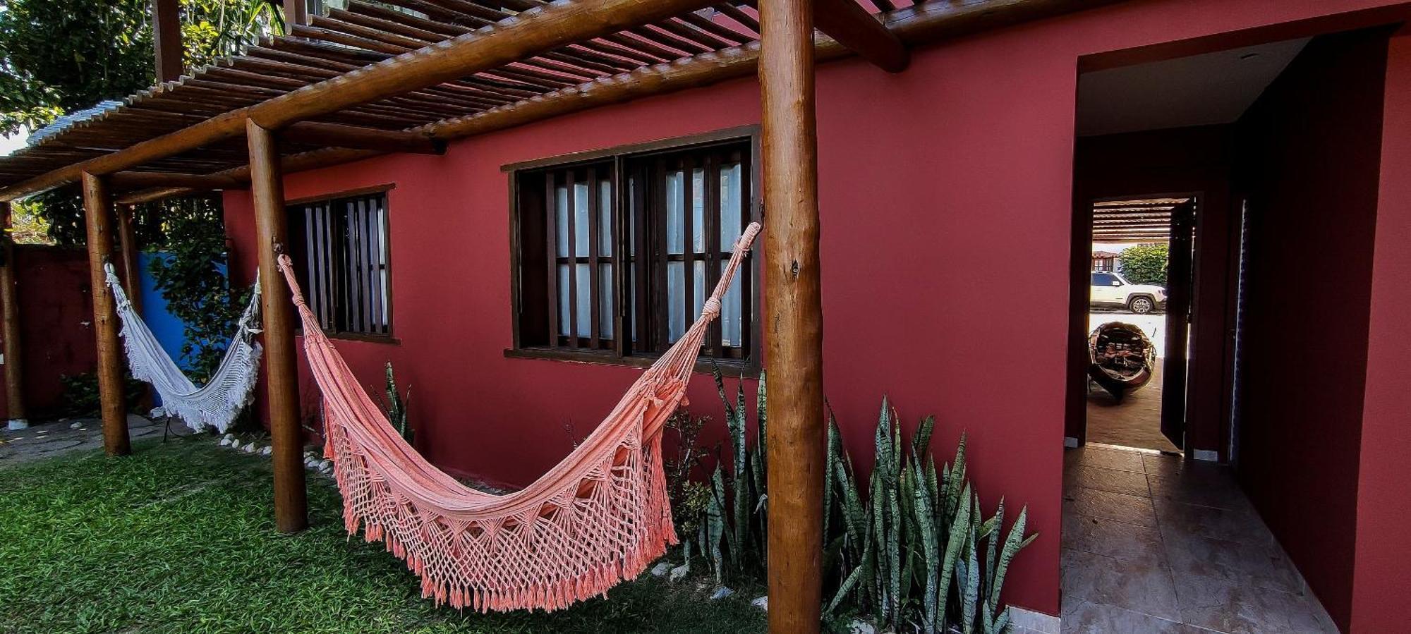 Casa De Frente Para A Praia - Arraial D' Ajuda Порто Сегуро Екстериор снимка