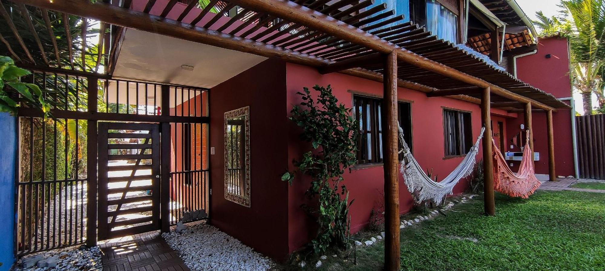 Casa De Frente Para A Praia - Arraial D' Ajuda Порто Сегуро Екстериор снимка