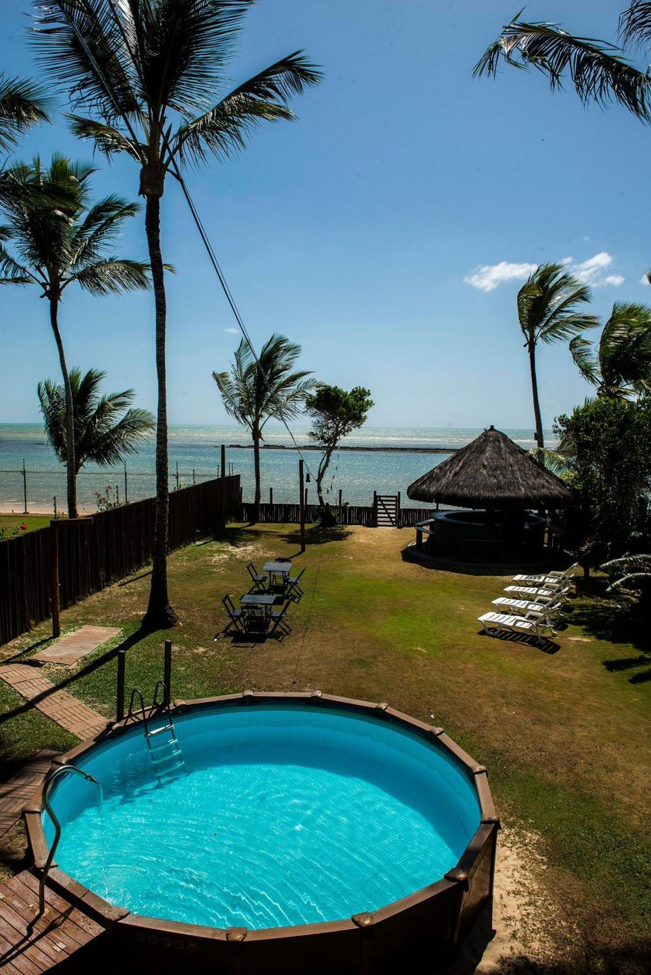 Casa De Frente Para A Praia - Arraial D' Ajuda Порто Сегуро Екстериор снимка