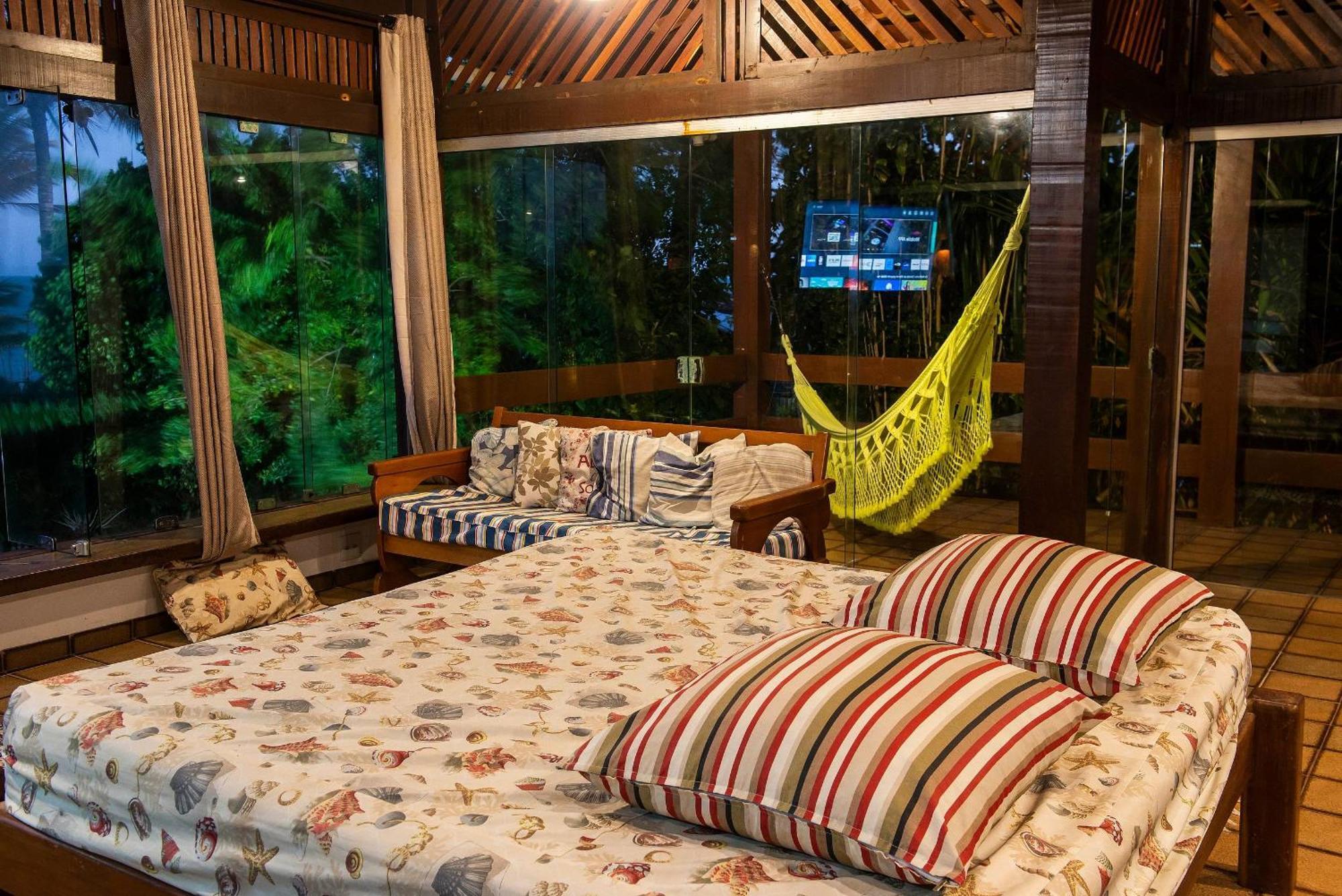 Casa De Frente Para A Praia - Arraial D' Ajuda Порто Сегуро Екстериор снимка